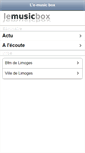 Mobile Screenshot of lemusicbox.bm-limoges.fr